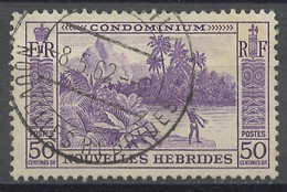 Nouvelles Hébrides - Neue Hebriden - New Hebrides 1957 Y&T N°182 - Michel N°190 (o) - 50c La Pêche - En Français - Gebraucht