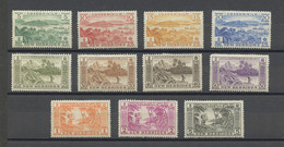 Nouvelles Hébrides - Neue Hebriden - New Hebrides 1957 Y&T N°186 à 196 - Michel N°177 à 182 * - Divers - En Anglais - Unused Stamps