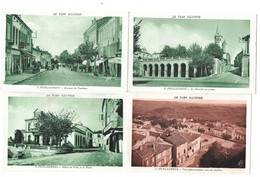 81 Puylaurens, Lot De 4 Cartes (11245) - Puylaurens