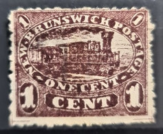 NEW BRUNSWICK 1860/63 - Canceled - Sc# 6 - 1c - Used Stamps