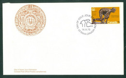 Sculpture; Coureur De Vitesse / Sprinter; Timbre Scott # 656 Stamp; Pli Premier Jour / First Day Cover (6562) - Cartas & Documentos
