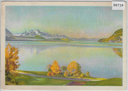 Pro Juventute 1939 - Marcus Jacobi Thunersee Im Herbst - Automne (Lac Thoune) - Thoune / Thun