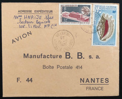 Lettre De Nouvelle Calédonie Oblitéré De Wé Lifou En 1971 Pour Nantes TTB - Cartas & Documentos