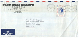 (WW 26) Air Mail Letter Posted From Hong Kong To Australia - 1978 - Brieven En Documenten