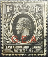 Tanganyika G.E.A 1917 SG 45 1c Fine Used - Tanganyika (...-1932)