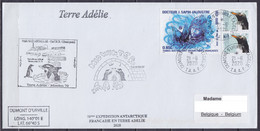 TAAF - Terre Adélie - Cachets MIDWINTER 2020 + GP TA70 - Oblit. Dumont D'Urville 21-6-2020 - Briefe U. Dokumente