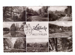 4990 LÜBBECKE, Mehrbild-AK, Landpost 4981 Oberbauernschaft, 1963 - Lübbecke