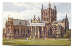A R Quinton Postcard No. 3125 - Hereford Cathedral From N. E. - Quinton, AR