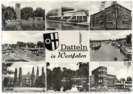 CPSM DATTELN In Westfalen - Multi Vues - 8 Vues - Année 1968 - Datteln