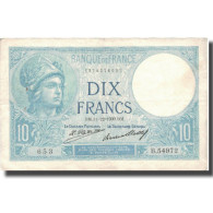 France, 10 Francs, Minerve, 1932, 1932-04-28, TTB, Fayette:6.16, KM:73d - 10 F 1916-1942 ''Minerve''