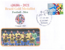 (WW 28) 2020 Tokyo Summer Olympic Games - Brazil Gold Medal 7-8-2021 - Football Men's - Sommer 2020: Tokio