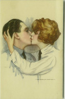 NANNI SIGNED 1910s POSTCARD - COUPLE KISSING - EDIT DELL'ANNA  & GASPERINI - 373/2 (BG1801) - Nanni