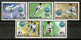 Korea North 1992 Corea / Martial Art Taekwon-do MNH Artes Marciales / Ht15  7-8 - Ohne Zuordnung