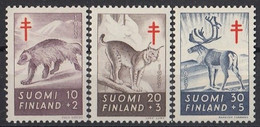 FINLAND 478-480,unused,falc Hinged - Unused Stamps