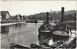 60   Longueil Annel  -   En Aval Des Ecluses  , Vue Sur L'ile De Janville  - Peniche - Longueil Annel