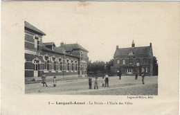 60   Longueil Annel  -  La Mairie - L'ecole Des Filles - Longueil Annel