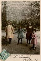 LE CERCEAU * Le Jeu Du Cerceau * Carte Photo * Jeu Jeux Game Games Enfants * 1909 - Andere & Zonder Classificatie