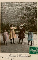 COLIN MAILLARD * Le Jeu De Colin Maillard * Carte Photo * Jeu Jeux Game Games Enfants * 1909 - Autres & Non Classés