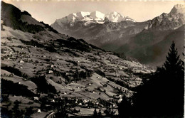 Blümlisalp, Reichenbach, Scharnachtal (4673) * 27. 7. 1932 - Phot. Gyger - Reichenbach Im Kandertal