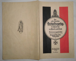 Der Erste Deutsche Reichskriegertag In Leipzig 17.-19. Oktober 1925 In Wort Und Bild - Politie En Leger