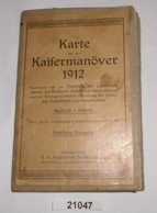 Karte Für Das Kaisermanöver 1912 - Politie En Leger