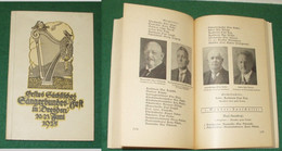 Erstes Sächsisches Sängerbundes-Fest In Dresden 20.-23. Juni 1925 - Música