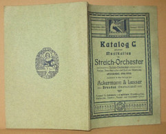 Katalog C Streich - Orchester - Música