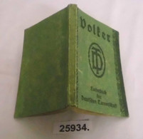 Volker - Liederbuch Der Deutschen Turnerschaft - Musica