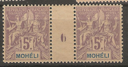 Mohélie_ Millésimes 5F- (1906)- Neuf - Neufs