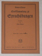 Stoffsammlung Zu Sprachübungen - Livres Scolaires