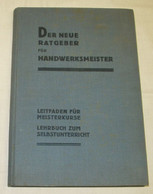 Der Neue Ratgeber Für Handwerksmeister - Libros De Enseñanza