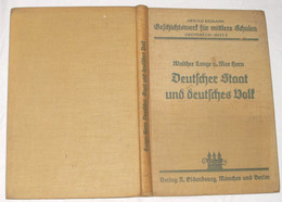 Deutscher Staat Und Deutsches Volk - School Books