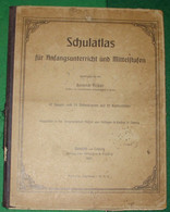 Schulatlas Für Anfangsunterricht Und Mittelstufen - Livres Scolaires