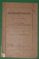 Geschichtstabellen Zum Auswendiglernen - Schulbücher