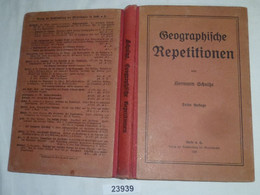 Geographische Repetitionen - Wiedeholungs- Und Übungsbuch In Fragen Und Antworten - Livres Scolaires