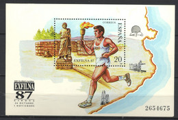 España, 1987, Exposiciòn Filatélica Nacional EXFILNA 87, Gerona, Hojita, MNH** - Commemorative Panes