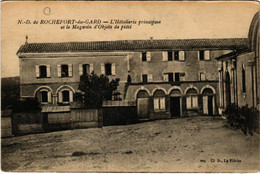 CPA N.-D. De ROCHEFORT-du-GARD - L'Hotellerie Principale Et Le (458819) - Rochefort-du-Gard