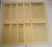 10 Zeitschriften: Sonntagsbote - Evangelisch-lutherisches Familienblatt 8. Jahrgang 1931 - Sonstige & Ohne Zuordnung