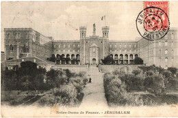 CACHET JERUSALEM SUR MOUCHON LEVANT - Lettres & Documents