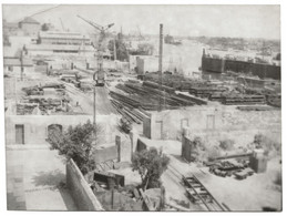 44  NANTES  CHANTENAY  VUE   DU  CHANTIER  DES  ATELIERS  DE  LA  LOIRE  A  CHANTENAY - Bateaux