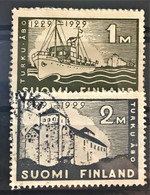 FINLAND 1929 - MLH/canceled - Sc# 155-157 - Unused Stamps