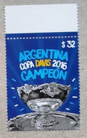 Argentina  2017. Davis Cup Winner 2016. Sport. Tennis. MNH** - Unused Stamps