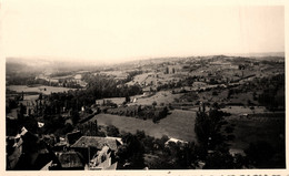 Donzenac * Le Village , Vue Prise Du Clocher De L'église * Photo Ancienne Format Carte Photo 9x14cm - Autres & Non Classés