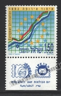 Israel 1992 Yv. 1192, Philately Day – Tab - MNH - Unused Stamps (with Tabs)