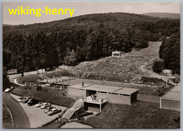 Kronberg Im Taunus - S/w Waldschwimmbad 2   Mit 3 VW Käfer Opel Rekord Und Ford Taunus - Kronberg