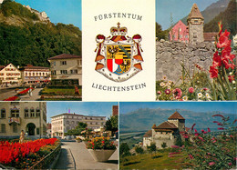 CPSM Liechtenstein-Vaduz-Multivues-Beau Timbre     L837 - Liechtenstein