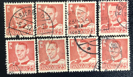 Danmark - Denmark - D2/9 - (°)used - 1950 - Michel 307 - Koning Frederik IX - Verzamelingen
