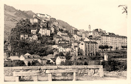 Corté * Vue Générale Du Village * Haute Corse 2B * Photo Ancienne Format Carte Photo 9x14cm - Corte