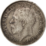 Monnaie, Grande-Bretagne, George V, 3 Pence, 1918, TTB, Argent, KM:813 - F. 3 Pence
