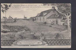 Gand / Gent Expo 1913 - Le Palais Du Canada - Tableau En Herbes Et Graines Du Canada - Postkaart - Exposiciones